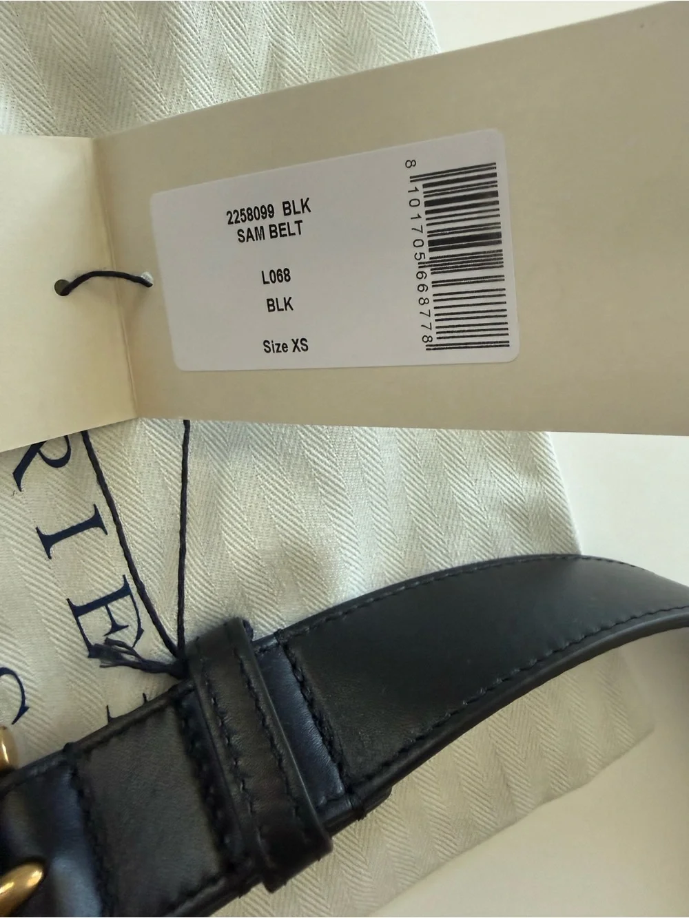 Gabriela Hearst Sam Leather Belt